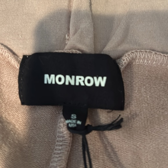 NWT, Monrow, Women’s loose fit lightweight sweatpants, elastic waist - Picture 7 of 8